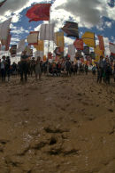 Mud and flags